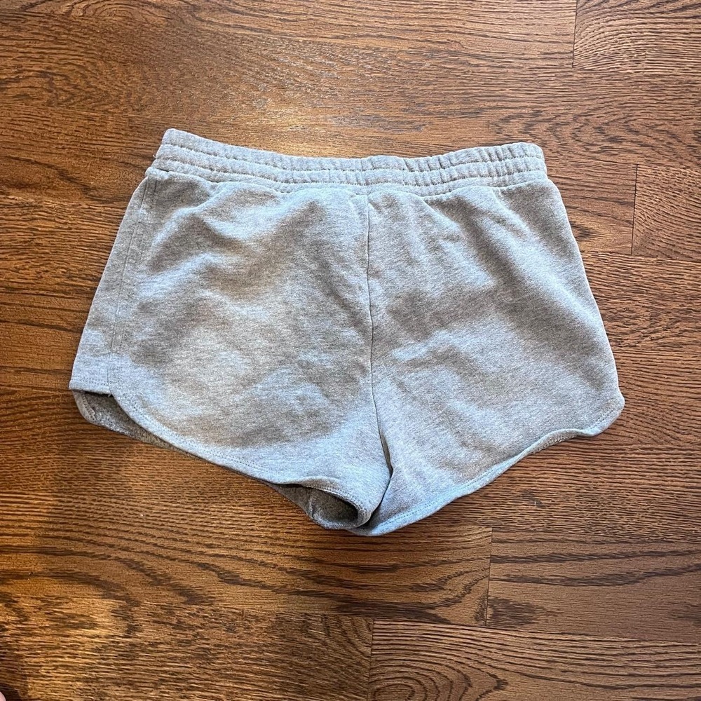 y2k vintage abercrombie & fitch gray low rise tie shorts small - Picture 7 of 7